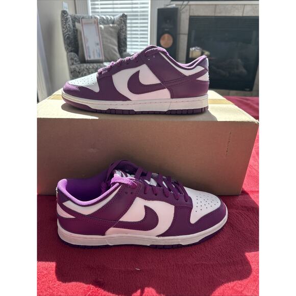 Men’s 8.5 Nike Dunk Low Next Nature Rush Fuchsia New No box - Picture 3 of 14
